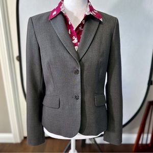 Calvin Klein Gray Blazer - Size 4